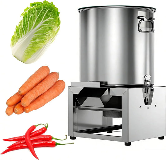 Hachoir À Légumes Électrique Commercial 1500 W – argenté