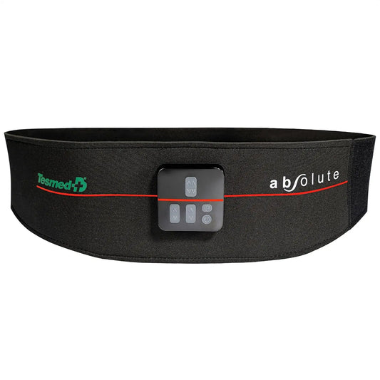 TESMED Absolute Ceinture d'Électrostimulation Abdominale – noir/gris