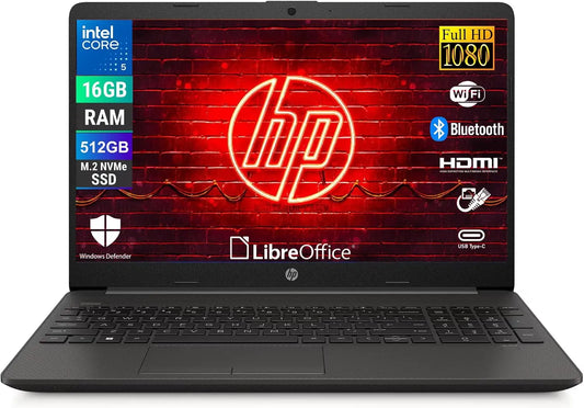 HP Ordinateur portable 250R G9 – 1,4 GHz, 16 Go / 512 Go, noir
