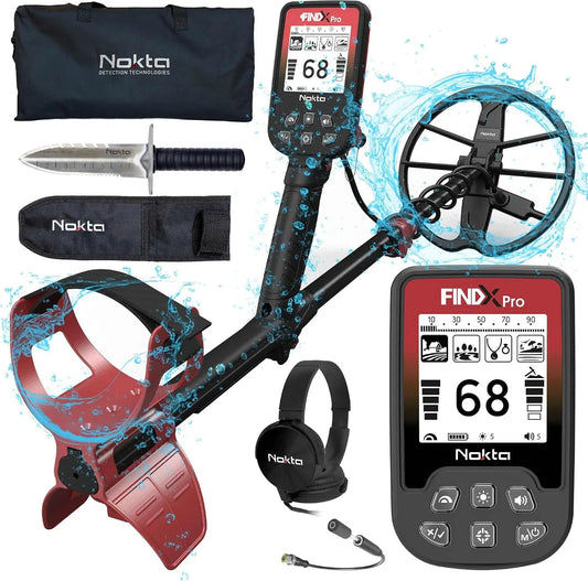 Nokta FINDX Pro Détecteur de Métaux – gris/noir
